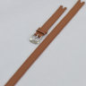 Коричневый кожаный ремешок Tissot T600035467, XL, теленок, с вырезом, стальная пряжка, для часов Tissot PINKY T084.210, T084210A