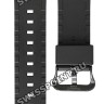 Черный полимерный ремешок Casio 10414643 для часов Casio AW-591BB-1A, AWG-M100BW-1A, AWG-M100SBB-1A