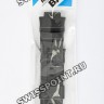 Черный полимерный ремешок Casio 10414643 для часов Casio AW-591BB-1A, AWG-M100BW-1A, AWG-M100SBB-1A