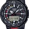 Черный полимерный ремешок Casio 10618160 для часов Casio PRT-B70-1, PRT-B70BE-1