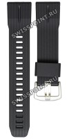 Черный резиновый ремешок Casio 10642682 для часов Casio PRW-6611Y-1, PRW-6621Y-1
