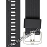 Черный резиновый ремешок Casio 10642682 для часов Casio PRW-6611Y-1, PRW-6621Y-1