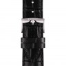 Черный кожаный ремешок Tissot T600043875 / T610044155, удлиненный, 22/20 XL, теленок, стальная пряжка, для часов Tissot Chrono XL Classic T116.617