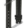 Черный кожаный ремешок Longines L682125341, теленок, 12/10, без замка, для часов Longines Conquest L3.157.4.57.2