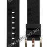 Черный резиновый ремешок Tissot T603031421, интегрированный, стальная пряжка, для часов Tissot Seastar 1000 T066.407, T066407A