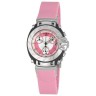 Розовый силиконовый ремешок Tissot T610014518, интегрированный, без замка, для часов T-Race T011.217, T011217, T342