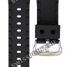 Черный полимерный ремешок Casio 10622684 для часов Casio MDV-107-1A1, MDV-107-1A2, MDV-107-1A3
