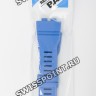 Синий полимерный ремешок Casio 10573713 для часов Casio GBD-800-2