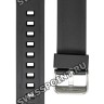 Черный резиновый ремешок Casio 10656383 для часов Casio ECB-40P-1A, ECB-40YMP-1A, ECB-40YP-1A