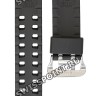 Черный полимерный ремешок Casio 10287236 для часов Casio G-1000, G-1100, G-1200, G-1500, GW-2000, GW-2500, GW-3000, GW-3500
