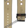 Черный кожаный ремешок Tissot T610025653, удлиненный, 20/18 XL, теленок с отверстиями, красная изнанка, без замка, для часов Tissot PRS 516 T021.414, T021414A