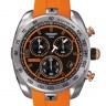 Оранжевый каучуковый ремешок Tissot T610032877, без замка, для часов Tissot PRS 330 T076.417