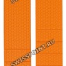 Оранжевый каучуковый ремешок Tissot T610032877, без замка, для часов Tissot PRS 330 T076.417