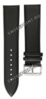 Черный кожаный ремешок Orient QUDDLCSB, 24/22 мм, стальная пряжка, для часов Orient FUNDJ003B
