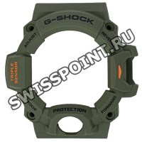 Зеленый рант корпуса часов Casio 10493005 для часов Casio GW-9400CMJ-3