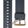 Синий полимерный ремешок Casio 10575387 для часов Casio GST-B100G-2A