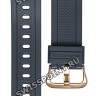 Синий полимерный ремешок Casio 10575387 для часов Casio GST-B100G-2A