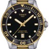 Стальной комбинированный браслет Tissot T605048916, 20 мм, для часов Tissot Seastar 1000 T120.410.22.051.00