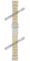 Стальной комбинированный браслет Tissot T605048916, 20 мм, для часов Tissot Seastar 1000 T120.410.22.051.00