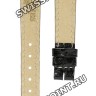 Черный кожаный ремешок Longines L682100652, теленок, 12/10, без замка, для часов Longines La Grande Classique L4.120.2, L4.120.4, L7.490.6