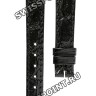 Черный кожаный ремешок Longines L682100652, теленок, 12/10, без замка, для часов Longines La Grande Classique L4.120.2, L4.120.4, L7.490.6