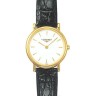 Черный кожаный ремешок Longines L682100652, теленок, 12/10, без замка, для часов Longines La Grande Classique L4.120.2, L4.120.4, L7.490.6