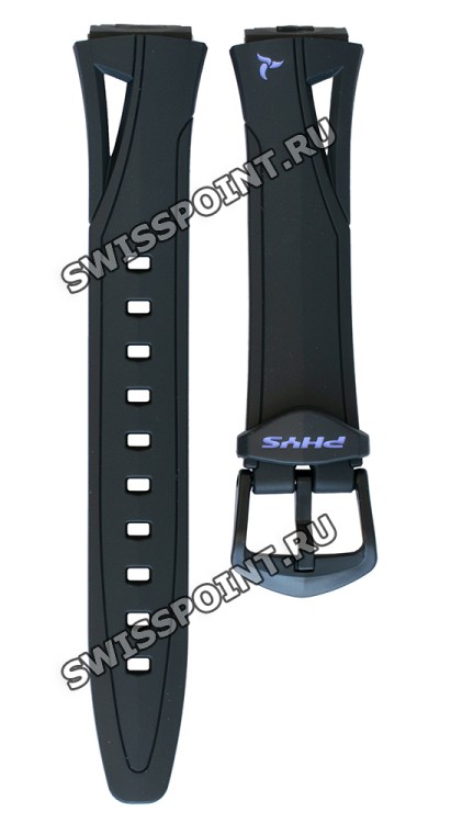Черный полимерный ремешок Casio 10375490 для часов Casio STR-300-1C