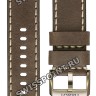 Коричневый кожаный ремешок Tissot T600045329, теленок, 22/22, желтая пряжка, для часов Tissot XL Automatic T116.407
