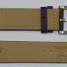 Ремешок черный, XL, теленок, 19/18, стальная пряжка, TISSOT QUICKSTER (T095.417, T095417A) T600035410 для часов TISSOT