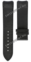 Черный кожаный ремешок Tissot T610032923, теленок, 21/20, без замка, для часов Tissot T-Touch Expert T013.420