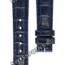 Синий кожаный ремешок Balmain B1730763, 18/14, с вырезом 11 мм, без замка, для часов Balmain 5791, 5796, 5797