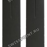 Черный резиновый ремешок Tissot T610014568, 20/20, без замка, для часов Tissot T-TOUCH Z252/352, Z253/353