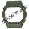 Зеленый рант корпуса часов Casio 10512604 для часов Casio DW-5600M-3