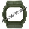 Зеленый рант корпуса часов Casio 10512604 для часов Casio DW-5600M-3