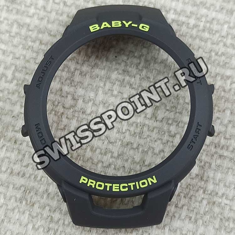 Серый полимерный рант корпуса Casio 10582325 для часов Casio BSA-B100SC-1A