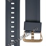 Синий полимерный ремешок Casio 10641202 для часов Casio GST-B100G-2A