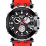 Красный силиконовый ремешок Tissot T603042825 для часов Tissot T-Race Chronograph T115.417.27.051.00