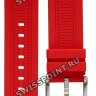 Красный силиконовый ремешок Tissot T603042825 для часов Tissot T-Race Chronograph T115.417.27.051.00