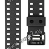 Черный полимерный ремешок Casio 10378389 для часов Casio GD-100MS-1