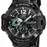 Черный полимерный ремешок Casio 10493624 для часов Casio GA-1000, GA-1100-1A3