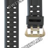 Черный полимерный ремешок Casio 10493624 для часов Casio GA-1000, GA-1100-1A3