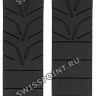 Черный каучуковый ремешок Tissot T610033168, без замка, для часов Tissot T-Race T048.417, T048.427