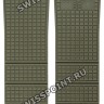 Серо-белый каучуковый ремешок Certina C610018002, без замка, для часов Certina DS Action C013.407.47.081.01