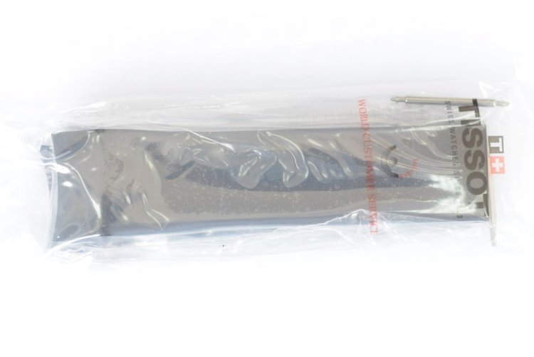 Ремешок Tissot T610014606 черный, каучуковый, 22/20, без замка, для часов Tissot Seastar 660 A464/564