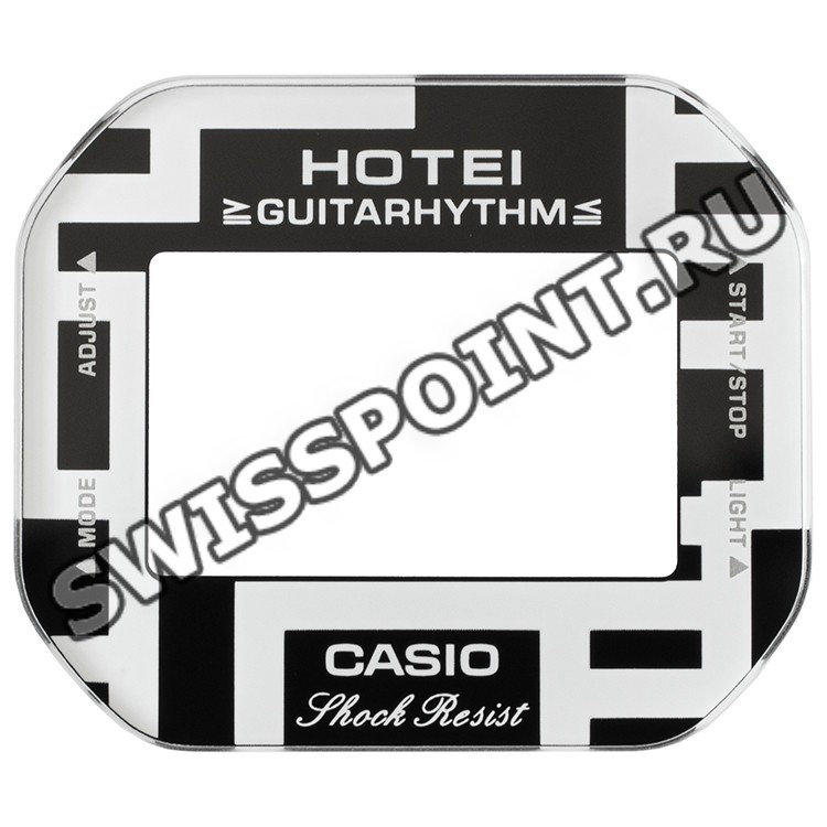 Минеральное стекло Casio 10539013 с принтом для часов Casio DW-5600HT-1