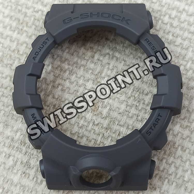 Серый полимерный рант корпуса Casio 10595079 для часов Casio GMA-B800-8A