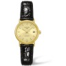 Черный кожаный ремешок Longines L682100657, теленок, 13/10, без замка, для часов Longines Lyre L4.321.4, L4.321.2, L4.360.4, L4.221.2, L4.221.4, L4.258.2, L4.258.4, L4.259.2, L4.259.4, L4.260.2