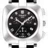 Черный кожаный ремешок Tissot T610026907, теленок, имитация крокодила, 20/18, без замка, для часов Tissot Odaci-T LS T020.317, T020317