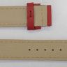 Красный кожаный ремешок Tissot T610029944, теленок, 16/16, без замка, для часов Tissot Lady Heart T050.207, T050207A