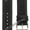 Черный кожаный ремешок Tissot T600013448, теленок, 21/20, черная полоса, стальная пряжка, для часов Tissot Quickster Q660/760